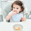 insular Écharpe en coton biologique pour bébé, bavoir solide pour nouveau né, garçon, fille, tout petit, hiver