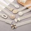 ceinture de taille rétro en perles scintillantes pour femmes, large ceinture élastique en strass, longue chaîne, ceinture de fête