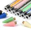tête de stylo d'avertissement en biscuits pour nail art, pointe de remplacement, crayon, gemme, outil punicef