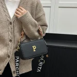 Sac messager Chic Vintage à la mode avec Logo de lettre Unique, sac à bandoulière élégant pour femmes, loisirs et affaires