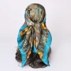 foulard de tête pour femmes, accessoires de costume de pirate, bandana rouge en soie pour envelopper les cheveux, foulard doux en satin