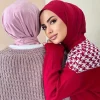 bonnet modal hijab sport Écharpe pour femme Élastique réglable avec attache au dos pour un confort élégant toute la journée durabilité hijabs instantanés