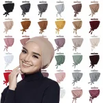 Jersey intérieur Hijab Caps Musulman stretch Turban cap Islamique Underscarf Bonnet femme bandeau tube cap turbante mujer