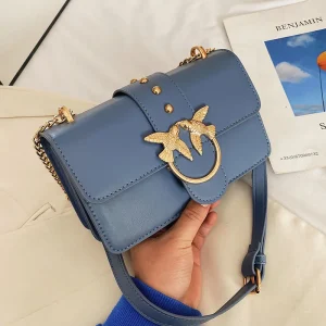 Petit sac à bandoulière carré pour femmes, avec sangle en chaîne, décontracté, Chic, quotidien, polyvalent, sensation de luxe, Style Simple et élégant