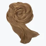 Perles de luxe Turban islamique Long Bandana Style ethnique écharpe mince en mousseline de soie enveloppes châle femmes