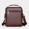 hommes bandoulière sacs à bandoulière étanche vintage hommes sacs à main grande capacité en cuir pu sac homme sacs de messager sac fourre tout