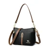 véritable haute qualité en cuir souple femmes sac à main tendance concepteur femme sac à bandoulière décontracté épaule messager sacs à main 2025