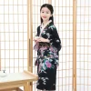 Kimono japonais traditionnel imprimé Floral, robe Kimono élégante de Style japonais pour enfants, Sakura pour filles, nouvelle collection asiatique