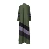 abaya femmes robe musulmane 2025 décontracté femmes robe abaya haute qualité imprimé tissu plissé abaya