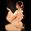 Robe Kimono Traditionnelle Japonaise pour Fille, Imprimé Floral, Sakura Asiatique, Indépendance, Style Japonais, Nouveau