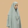 vêtement de prière pour femme musulmane, poka hijab, tiens imar, ramdan, eid, uni, long sauna carf, hijabs islamiques, arabie saoudite, turquie, niqab, 3 couches
