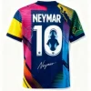 Sports de plein air étoile légendaire Neymar Posture légendaire confortable décontracté ample et à la mode populaire Fan Jersey t-shirt
