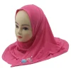 Écharpe de sauna hijab islamique pour filles, turban arabe, bonnet amira, châles pour enfants, accessoires pour enfants, une pièce, 2 6 ans