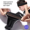 bandeau anti transpiration évacuant l'humidité, bandeau de sport sec et confortable, extensible et sûr, idéal pour hommes et femmes, fitness, yoga, entraînement, course à pied