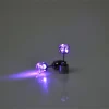 boucles d'oreilles carrées à led pour femme, bijoux à la mode, cadeau de noël, rave bar, ixde mariage