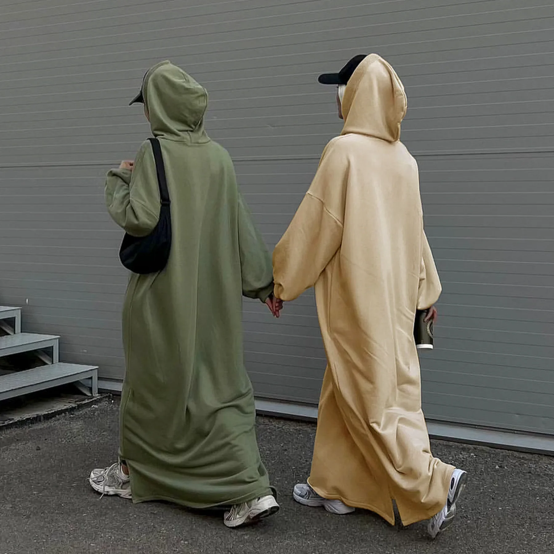 abaya à capuche pour femme, robe musulmane arabe, robe maxi décontractée, caftan uni, robe à manches longues, mode dubaï, adt burqa