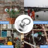 aimants de pêche super puissants, recherche de récupération robuste, aimant de recherche puissant avec boulon à œil pour la pêche magnétique de récupération