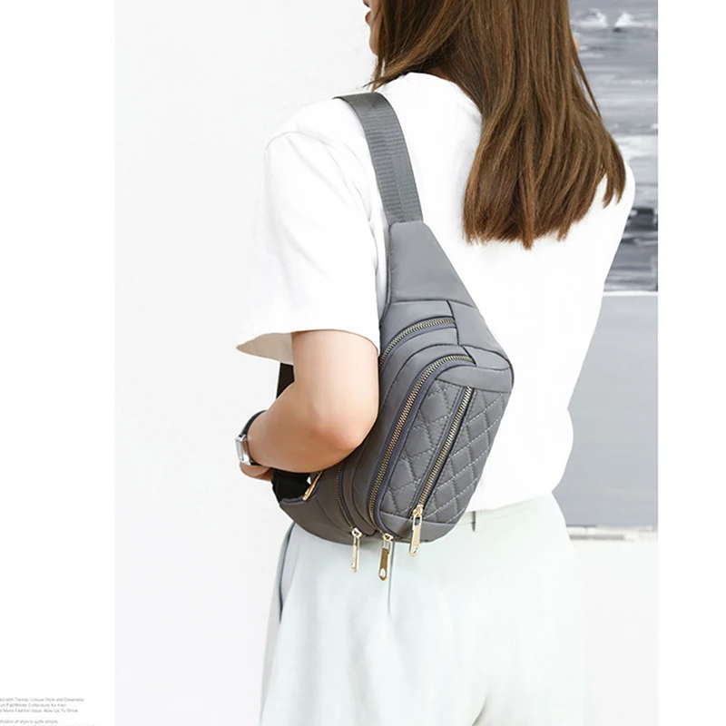 Sac de taille en tissu Nylon pour femmes, sacs de ceinture imperméables, sac de poitrine à bandoulière de styliste, sac banane à la mode, bourse banane, nouveau