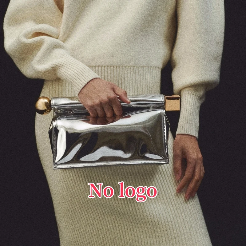 Sac à main de luxe de styliste pour femmes, nouvelle pochette à emporter avec métal, sacs à main pour robes, sac de bal pour dames, Style Premium