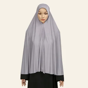 Foulard musulman Hijab modeste, respirant, léger, enveloppe complète, matériau de haute qualité, résistant aux rides, Durable, usage quotidien