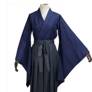 Ensemble Kimono Japonais Kung Fu pour Homme et Femme, K/H, Uniforme Hakama Aïkido, Vêtements d&rsquo;arts martiaux