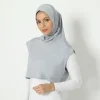 sport musulman modal hijab abaya hijabs pour femme abayas femmes jersey islamique foulard turbans soie turban enveloppe instantanée