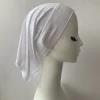 7 pièces emballage plus grande taille mode femmes intérieur hijab tube casquette musulmane bonnet plaine islamique sous écharpe doux jersey sous embouts