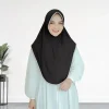 foulard instantané en lin clip pour femme musulmane, hijab islamique, châle, niqab, niqab, nouveau style