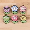 Épingles à fleurs mignonnes pour femmes, insignes d'animaux de dessin animé, broches en émail pour vêtements, accessoires de bijoux, cadeaux pour amis