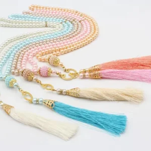 Perles de verre gland Style turc chapelet musulman perles de prière islamique Bracelet pour femmes bijoux accessoires cadeau