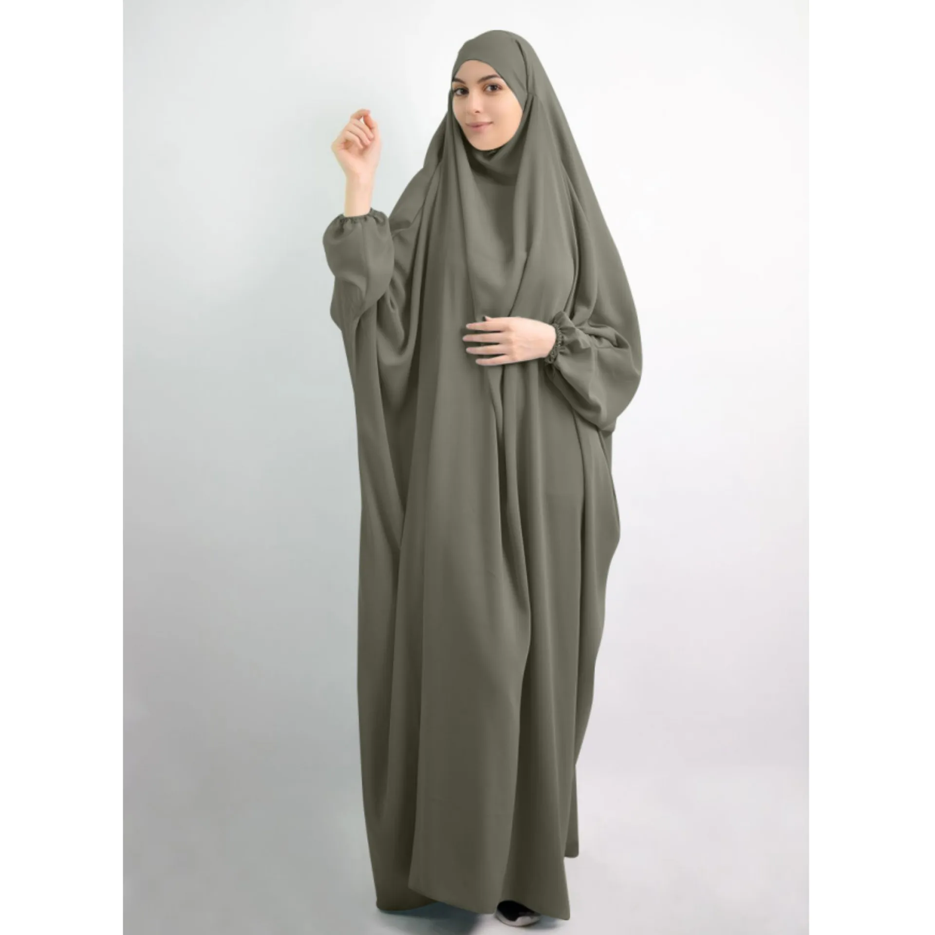 hijab respirant, vêtements liturgiques, robe turque islamique pour femmes, vêtements standard musulmans de dubaï, abaya du moyen orient, vente en gros