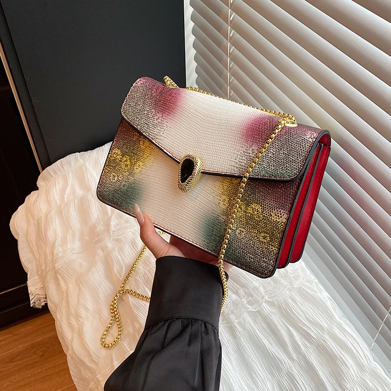Sac à bandoulière en cuir pour femmes, élégant, sacs à main, célèbre marque de luxe de styliste, fourre-tout classique populaire