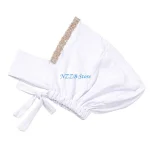 Turban ethnique islamique T21F, chapeau Hijab extensible pour couvre-chef