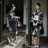 robe kimono traditionnelle japonaise pour femme, tenue de soirée, vêtements cosplay, tenue de photographie