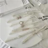 ceinture de décoration pour robe élégante pour femmes, fine, mode, chaîne de taille en perles avec jupe, simple, tissée en diamant, accessoires