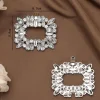 clips pour chaussures de mariage 1 paire de boucles en strass cristal pour talons de mariée chaussures à talons hauts avec fermoirs en strass comme accessoires