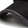 Été noir réglable sport chapeaux casquettes de baseball respirant snapback chapeaux pêche casquettes de baseball casquette en maille décontracté sport chapeaux casquette