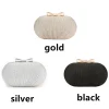 pochette de mariée pour mariage, sac à main de soirée pour femmes, sacs à bandoulière avec chaîne, strass élégants en forme d'œuf, pochette de banquet