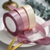 ruban en satin 25yards 6mm 10mm 15mm 25mm 38mm 50mm, ceinture cadeau, nœud artisanal fait à la main, fourniture de décoration pour fête de mariage