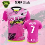 Jersey 90 Minute Mm9 vêtements de rue pour hommes imprimé en 3d T-shirt respirant à séchage rapide haut à manches courtes à col rond 3d pour enfants