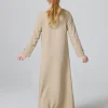 abaya ramadan kebaya filles 2 pièces tenues musulmanes, robe à manches longues + ensemble hijab, enfants abayas filles dubaï khimar
