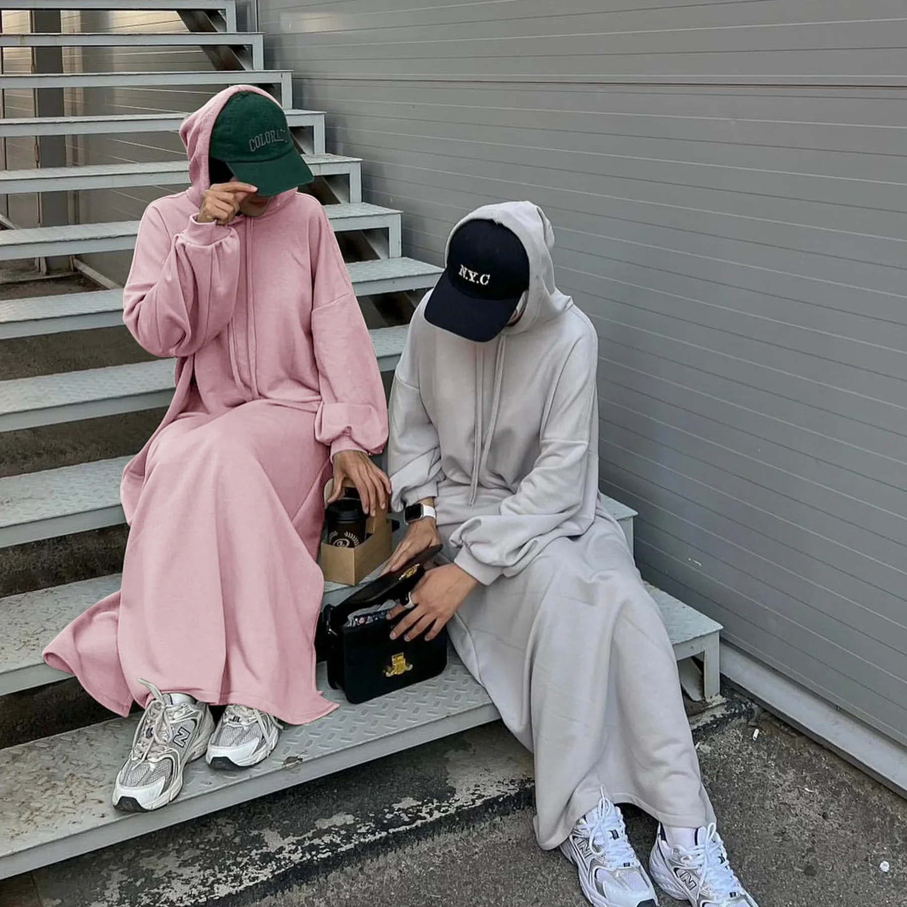 abaya à capuche pour femme, robe musulmane arabe, robe maxi décontractée, caftan uni, robe à manches longues, mode dubaï, adt burqa