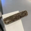 Épingles à cheveux vintage de luxe pour femmes et filles, strass brillants, frange à la mode, clips bb, barrettes, accessoires pour couvre chef