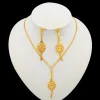 collier et boucles d'oreilles, 2 pièces/pièces