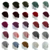 intérieur hijab cap musulman turban islam underscarf undercap bonnet 53 couleur doux jersey stretch hijabs tube caps turbante mujer
