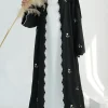 eid musulman abaya pour les femmes broderie cardigan robes abayas ramadan marocain dubaï jalabiya caftan robes arabe longue robe 2025