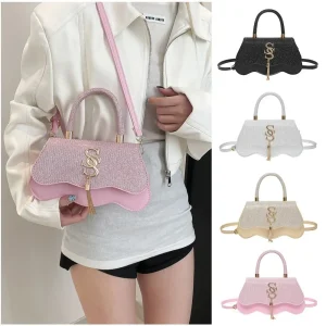 Sacs de soirée de luxe en PU pour femmes, sac de Banquet à chaîne élégant, pochette