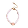bracelet de perles en zircon plaqué or, vintage, luxe, mode, polyvalent, accessoire de bijoux pour femmes, charme élégant, vêtements à main élégants