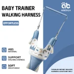 AIBEDILA bébé marche harnais enfant en bas âge ceinture réglable poche enfants marcheur aide Assistant ceinture pour apprendre la marche 9-24M