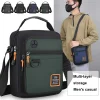 Petit sac à main décontracté en Nylon pour hommes, sac à bandoulière élégant pour hommes, Compact et léger, sac à main messager tendance